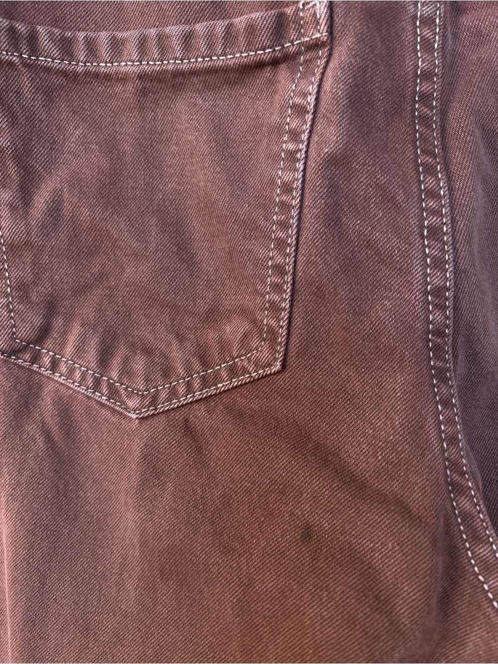 Dynamite Irina Straight Jeans in Dark Brown - Picture 5 of 5